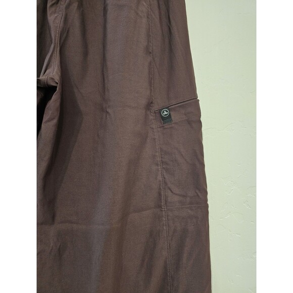 Prana Women's Elastic Waist Wide Leg Expresso Pants Size Small - Picture 9 of 9